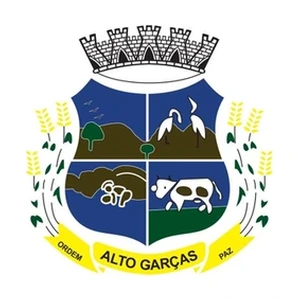 Brasão oficial de Alto Garças - MT