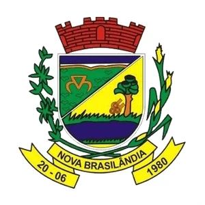 Brasão oficial de Nova Brasilândia - MT
