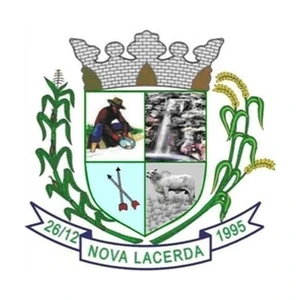 Brasão oficial de Nova Lacerda - MT