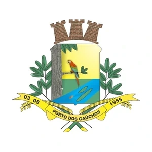 Brasão oficial de Porto dos Gaúchos - MT