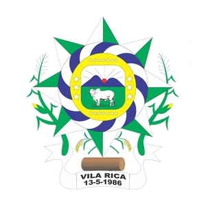 Brasão oficial de Vila Rica - MT